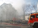 Dachgeschossbrand Koeln Muelheim Duennwalderstr  057